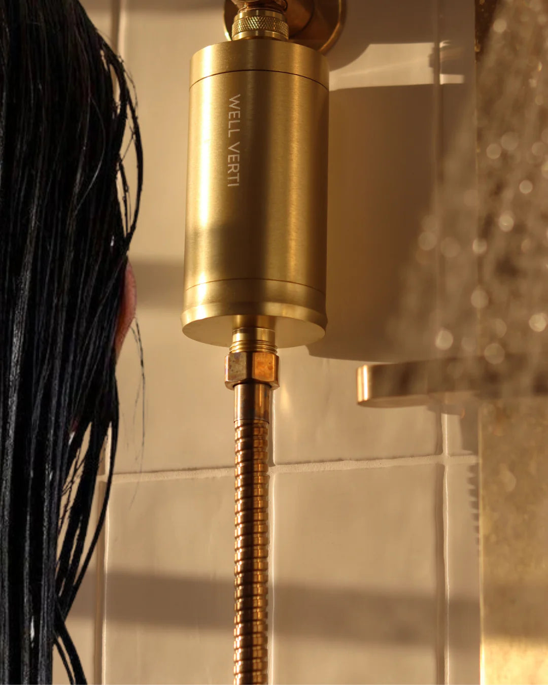 Wellness Pod ™ Shower Filter- Brushed Gold