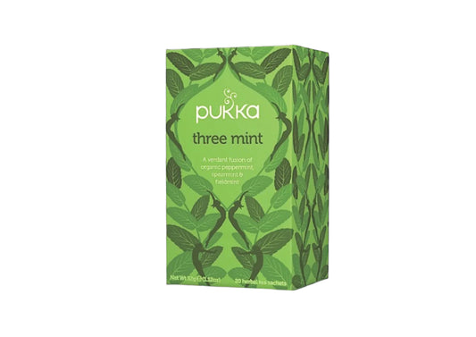 Pukka Tea Three Mint Tea Bags