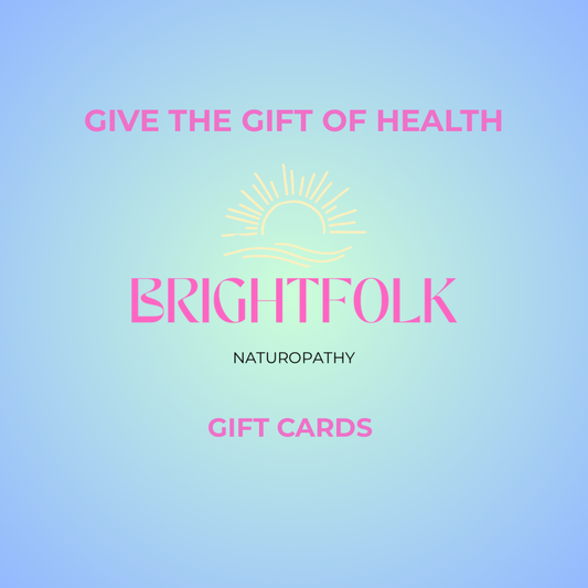 Brightfolk Naturopathy Gift Cards